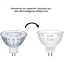 Philips Hue PHI8719514491588 Bombilla Conectada MR16 Luz Blanca Bluetooth Pack 2 Funciona App Voz