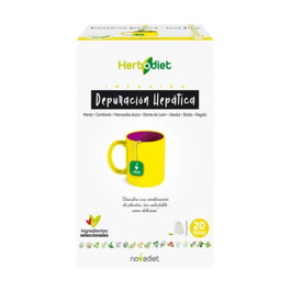 Nova Diet Herbodiet Depuración Hepática 20 bolsitas filtro