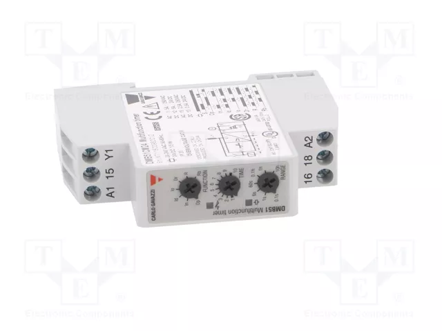 CARLO GAVAZZI Relé de tiempo analógico 24VDC SPDT