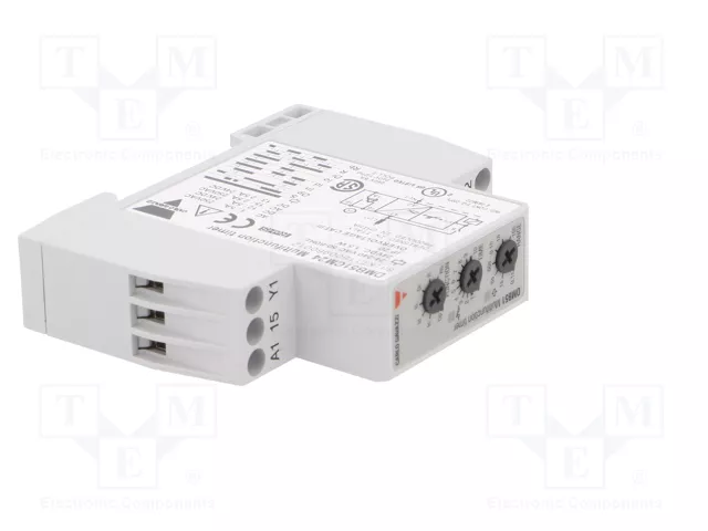 CARLO GAVAZZI Relé de tiempo analógico 24VDC SPDT