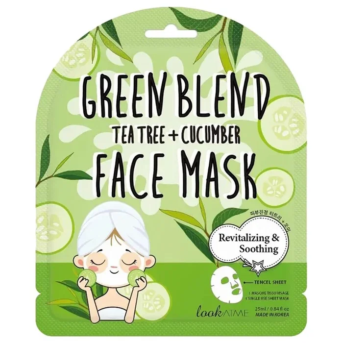 Look At Me Green Blend Pepino Mascarilla Facial Look At Me Green Blend Pepino Mascarilla Facial