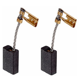 Grafitos Marjal Escobillas de Carbón 6,3 x 12,5 x 22 mm ref. 9244, 2 Unidades