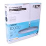 EDM Campana LED 100W, 10000 Lúmenes, Luz Fría 6400K, IP65, Aluminio, 144 LEDs, 220-240V, Ø26x4.5cm