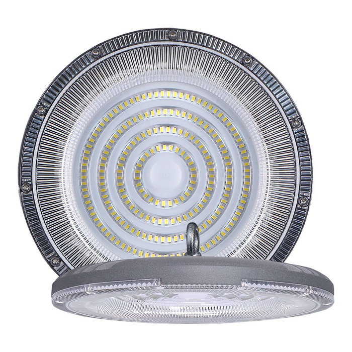 EDM Campana LED 100W, 10000 Lúmenes, Luz Fría 6400K, IP65, Aluminio, 144 LEDs, 220-240V, Ø26x4.5cm