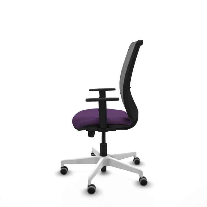 PIQUERAS Y CRESPO Silla de oficina Zulema Morada con Malla Gris PIQUERAS Y CRESPO Silla de oficina Zulema Morada con Malla Gris