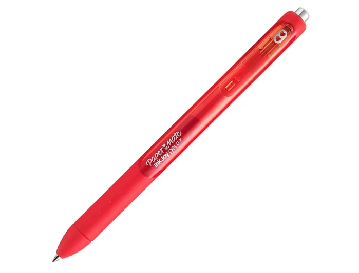Paper Mate InkJoy Gel Brillante Bolígrafo Retráctil Punta Media Rojo Paper Mate InkJoy Gel Brillante Bolígrafo Retráctil Punta Media Rojo