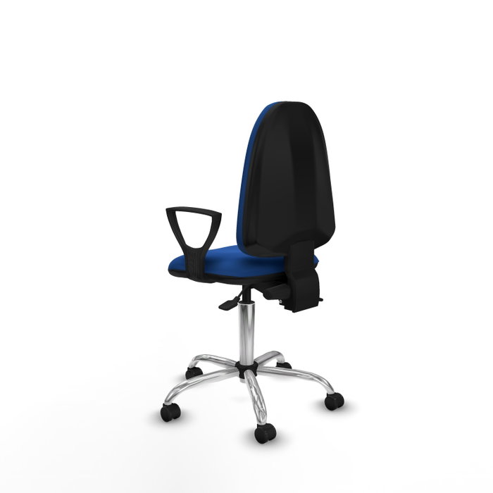 PIQUERAS Y CRESPO Silla de oficina Aýna con mecanismo Asincro Azul