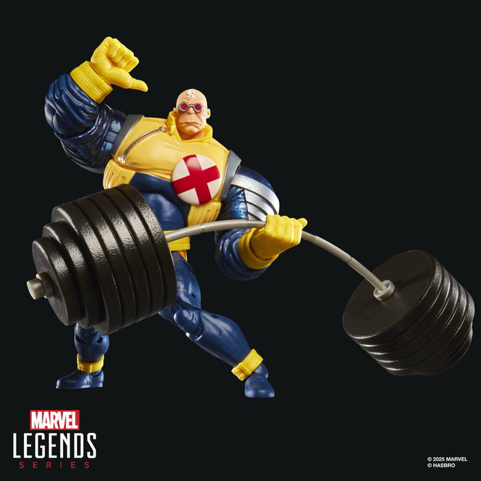 Hasbro Marvel Legends Series Strong Guy X-Factor Figura de Acción 15 cm con 7 Accesorios