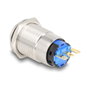 DeLOCK 20985 Pulsador para montaje de 19 mm con 3 conexiones de soldadura