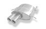 Fox Silenciador Trasero para Mercedes C-Class Sportcoupe CL203 y CLC