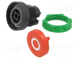 SCHNEIDER ELECTRIC Interruptor de presión Harmony XB5 rojo 22mm