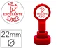 Artline Sello Emoticono Excelente Color Rojo 22 mm Diámetro