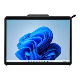 Targus Carcasa Protectora para Microsoft Surface Pro 9/10/11 y Copilot+ PC, Negro, con Base y Correa, MIL-STD 810G