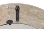 DKD Home Decor Espejo Mandala Decapé Marrón