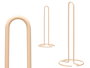 Kinvara Portarrollo de Acero Beige 13 x 32 x 13 cm (Set de 24)