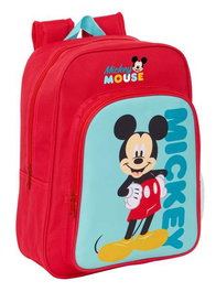 Safta Mochila Infantil Adapt.Carro Mickey Mouse 26x34x11cm