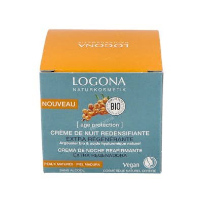 LOGONA Age Protection Crema Noche Extra Regeneradora 50ml con Protección Edad LOGONA Age Protection Crema Noche Extra Regeneradora 50ml con Protección Edad