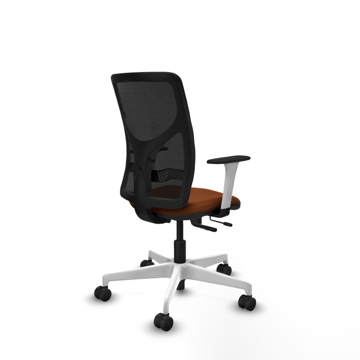 PIQUERAS Y CRESPO Silla de oficina Motilla con mecanismo Sincro/Traslack Marrón y Negro PIQUERAS Y CRESPO Silla de oficina Motilla con mecanismo Sincro/Traslack Marrón y Negro