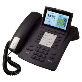 AGFEO ST 45 IP Teléfono IP Negro Terminal con conexión por cable 1000 entradas Digital LCD