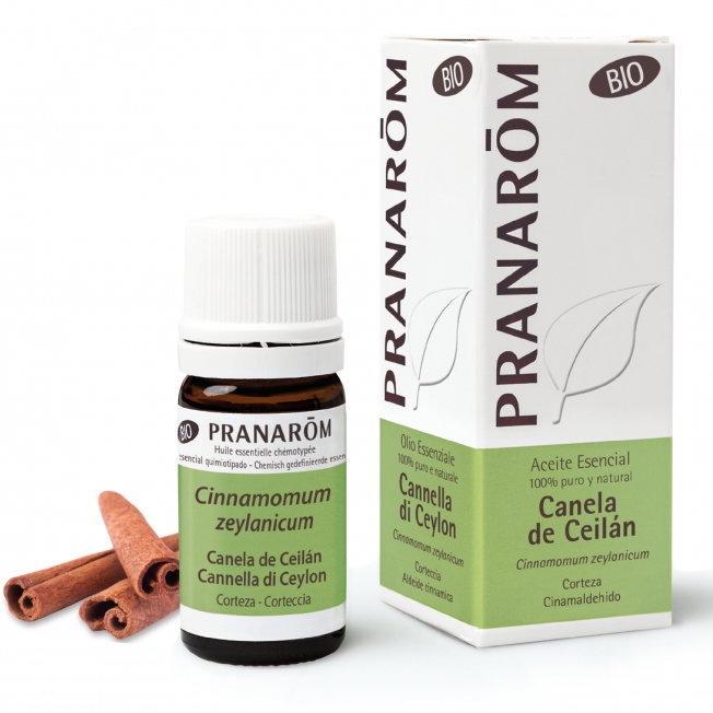 PRANAROM Aceite Esencial de Canela de Ceilán BIO 5ml