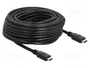 DeLOCK Cable HDMI 85286 de 20m con soporte 4K 60Hz