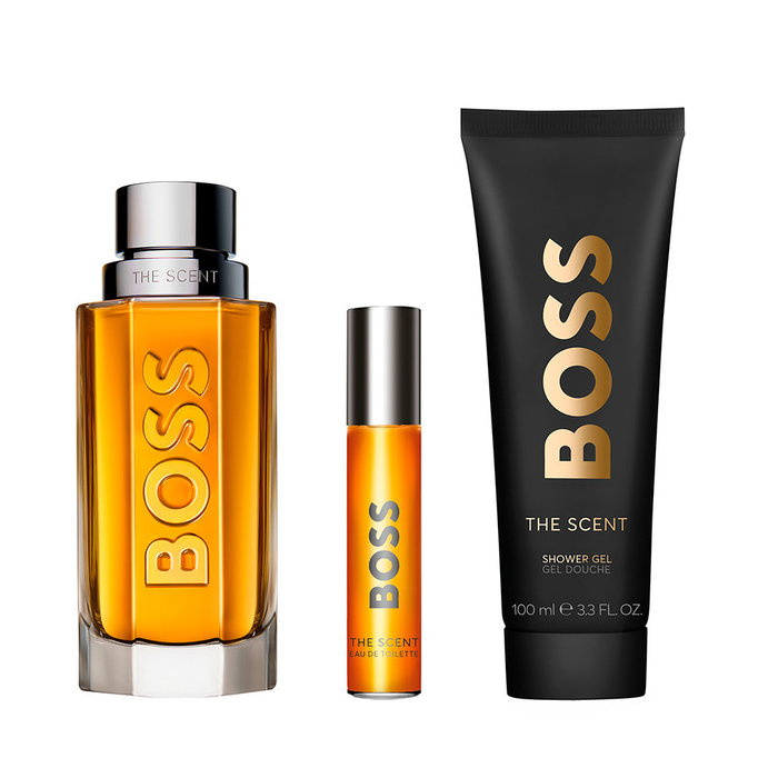 Hugo Boss The Scent Estuche de 3 piezas con Eau de Toilette y Gel de Ducha