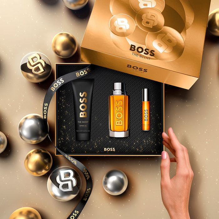 Hugo Boss The Scent Estuche de 3 piezas con Eau de Toilette y Gel de Ducha
