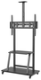 Aisens Soporte de Suelo ECO FT100E-135 con Ruedas, Bandeja DVD y Soporte Cámara, 37-100 pulgadas