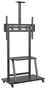 Aisens Soporte de Suelo ECO FT100E-135 con Ruedas, Bandeja DVD y Soporte Cámara, 37-100 pulgadas