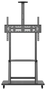Aisens Soporte de Suelo ECO FT100E-135 con Ruedas, Bandeja DVD y Soporte Cámara, 37-100 pulgadas
