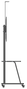 Aisens Soporte de Suelo ECO FT100E-135 con Ruedas, Bandeja DVD y Soporte Cámara, 37-100 pulgadas