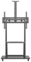 Aisens Soporte de Suelo ECO FT100E-135 con Ruedas, Bandeja DVD y Soporte Cámara, 37-100 pulgadas