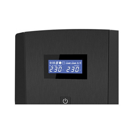 Conceptronic ZEUS03E UPS 1,2 kVA 720 W 6 Salidas AC Negro