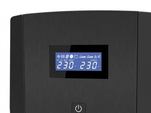 Conceptronic ZEUS03E UPS 1,2 kVA 720 W 6 Salidas AC Negro