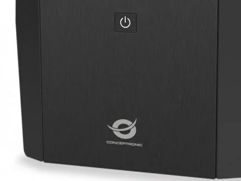 Conceptronic ZEUS03E UPS 1,2 kVA 720 W 6 Salidas AC Negro