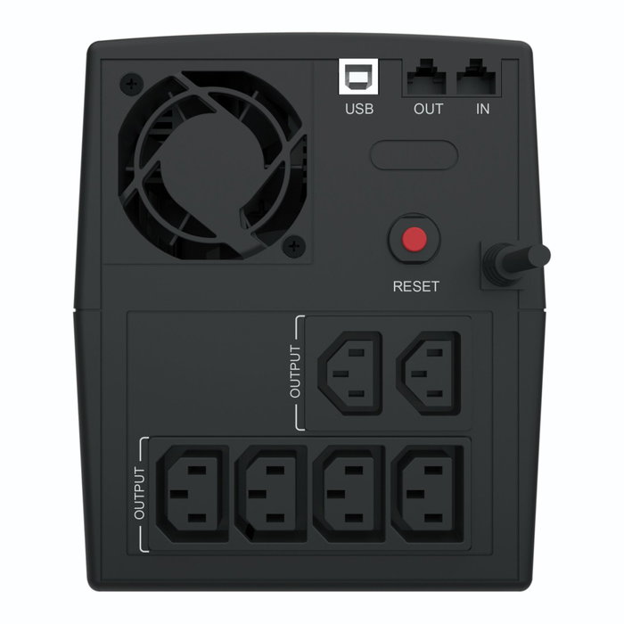 Conceptronic ZEUS03E UPS 1200VA/720W con 6 salidas IEC y puerto LAN
