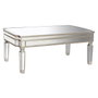 DKD Home Decor Glam 23 Mesa Centro Glam Plateado 108 x 61 x 44 cm