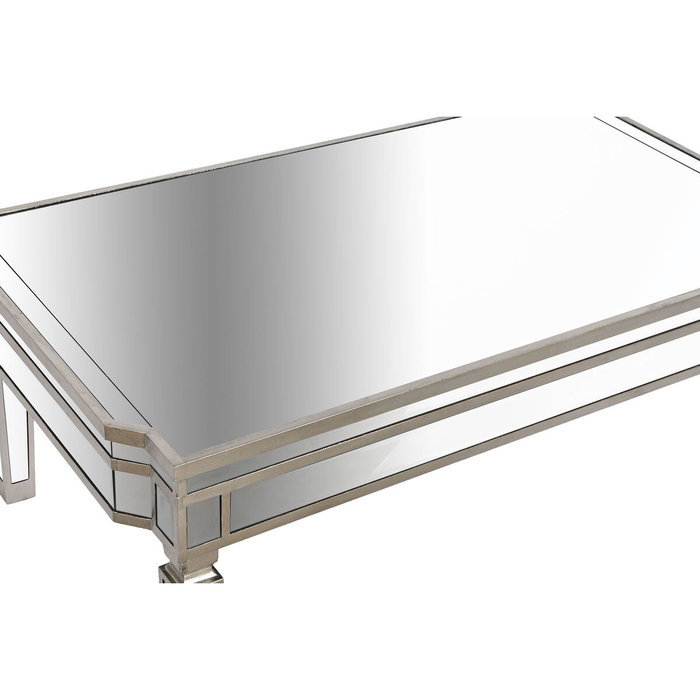 DKD Home Decor Glam 23 Mesa Centro Glam Plateado 108 x 61 x 44 cm
