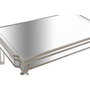 DKD Home Decor Glam 23 Mesa Centro Glam Plateado 108 x 61 x 44 cm