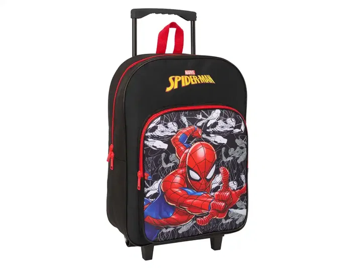 Safta Mochila Grande con Ruedas Spider-Man