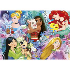 Clementoni Puzzle Princesas Disney 60 Piezas 33,5x23,5cm