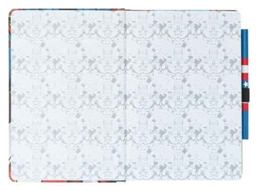 Grupo Erik Marvel Capitán América Cuaderno Premium con Bolígrafo Uniform A5 Grupo Erik Marvel Capitán América Cuaderno Premium con Bolígrafo Uniform A5