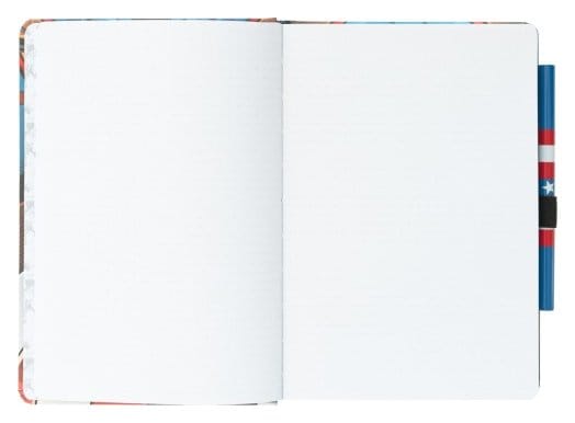 Grupo Erik Marvel Capitán América Cuaderno Premium con Bolígrafo Uniform A5 Grupo Erik Marvel Capitán América Cuaderno Premium con Bolígrafo Uniform A5
