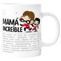 LOVELY STORY Taza Mama Increible Cerámica 330ml