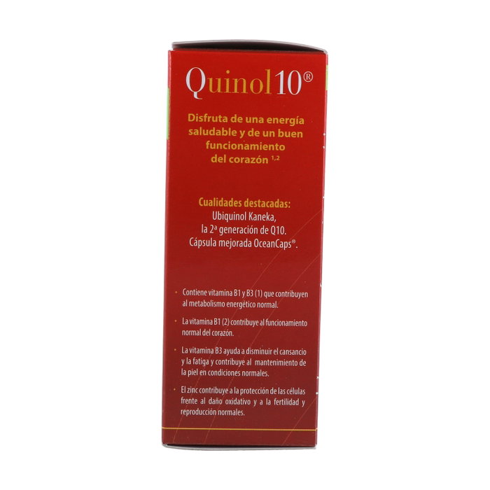 100% Natural Quinol 10 50mg 60 perlas 100% Natural Quinol 10 50mg 60 perlas