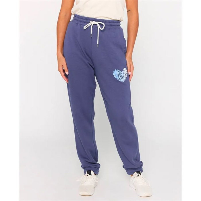Pantalón Largo Deportivo Rip Curl Heart Fleece Trackpant Azul Mujer M