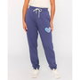 Pantalón Largo Deportivo Rip Curl Heart Fleece Trackpant Azul Mujer M