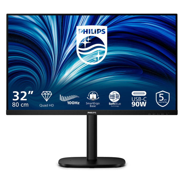 Philips 32B2U3601/00 Monitor QHD IPS 32 pulgadas 100 Hz