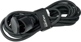 ALGAMLIGHT Cable Alargador IP44-5M 3x1,5 mm² PVC Uso Exterior H07RN-F Negro