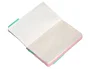 Antartik Cuaderno A6 Tapa Blanda Cuadriculado Rosa y Turquesa, 100 Hojas 80 gr FSC